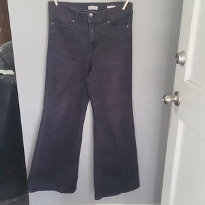 Sofia by Sofia Vergara Black Wide Leg Jeans